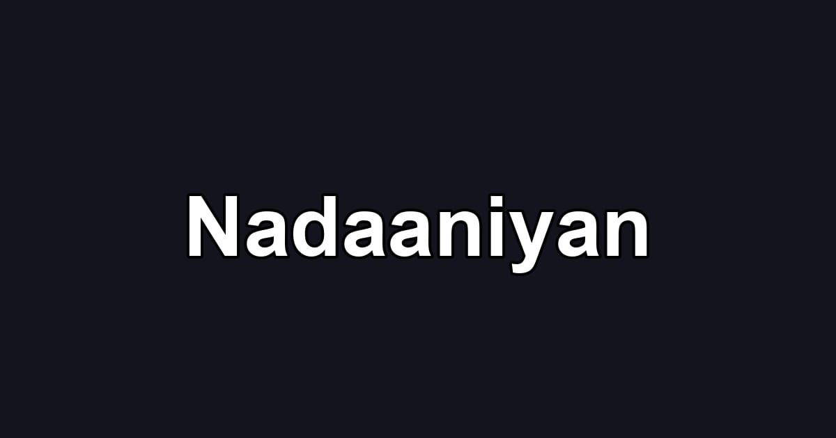 Nadaaniyan