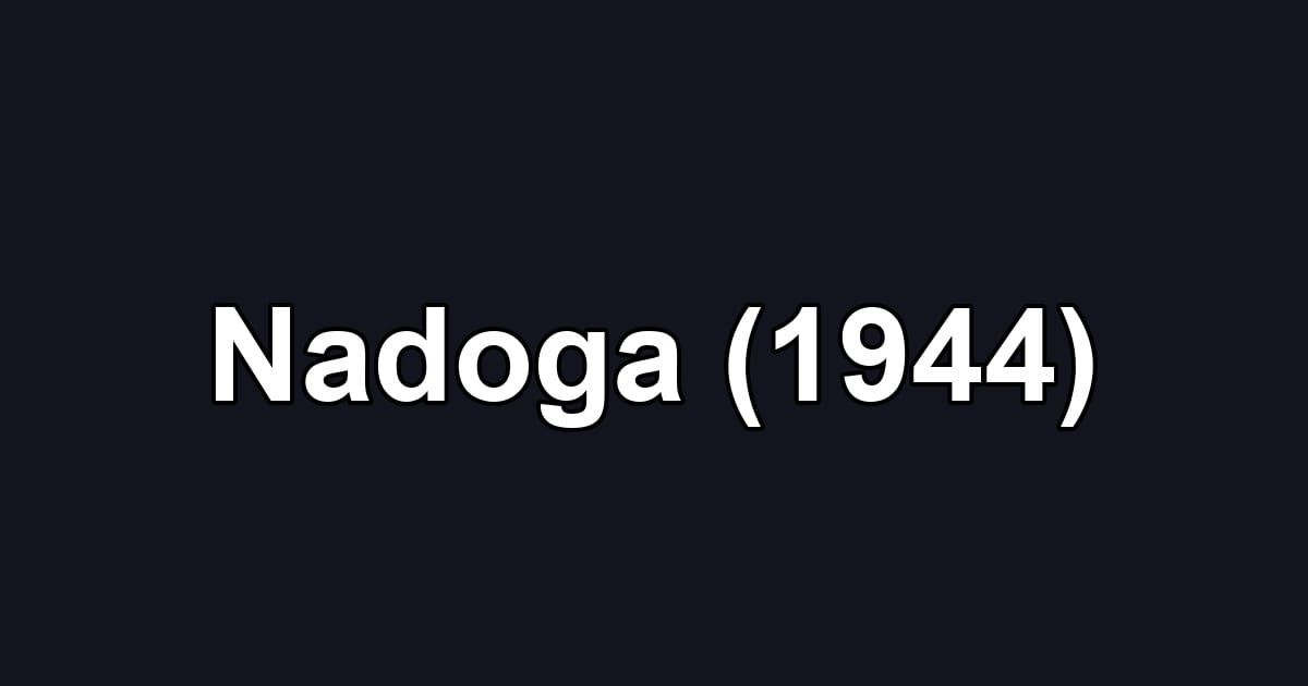Nadoga (1944)
