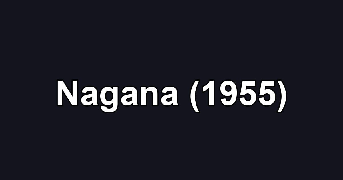 Nagana (1955)