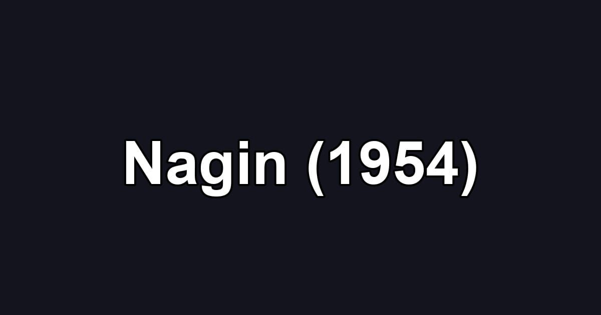 Nagin (1954)