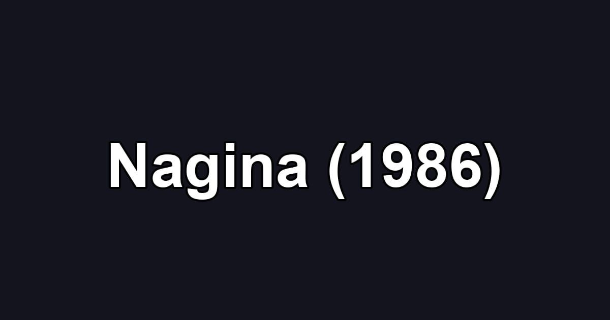 Nagina (1986)