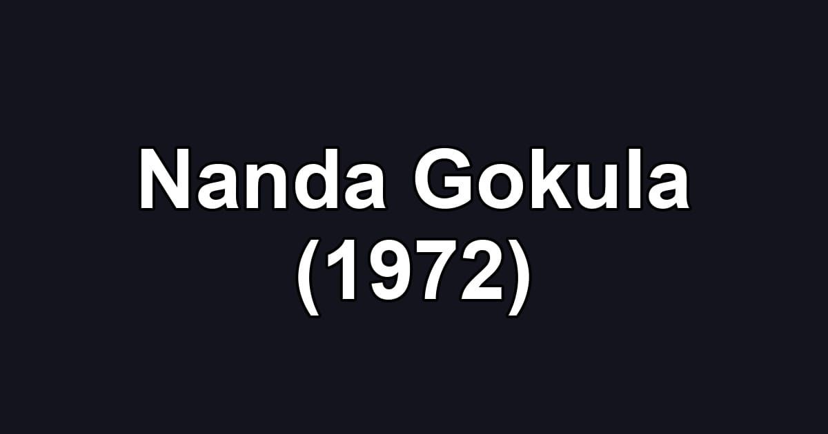 Nanda Gokula (1972)