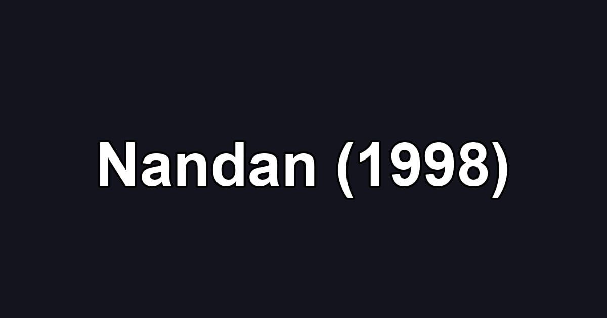 Nandan (1998)