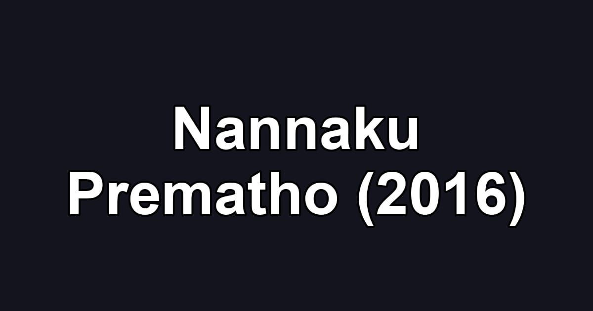 Nannaku Prematho (2016)
