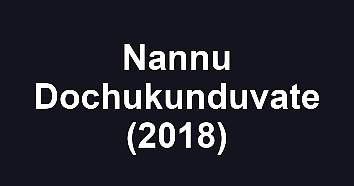 Nannu Dochukunduvate (2018)