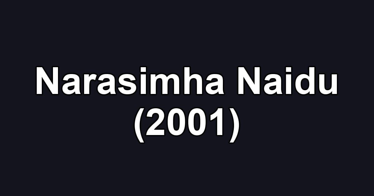 Narasimha Naidu (2001)