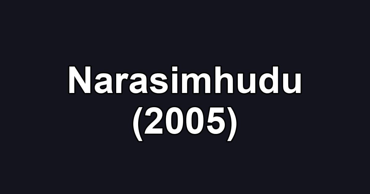 Narasimhudu (2005)