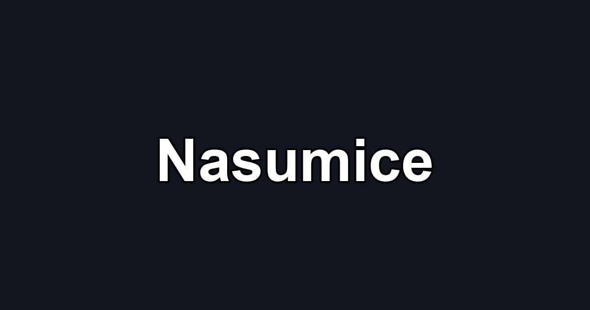 Nasumice
