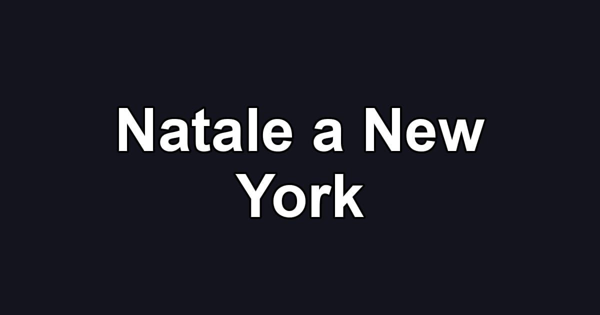 Natale a New York