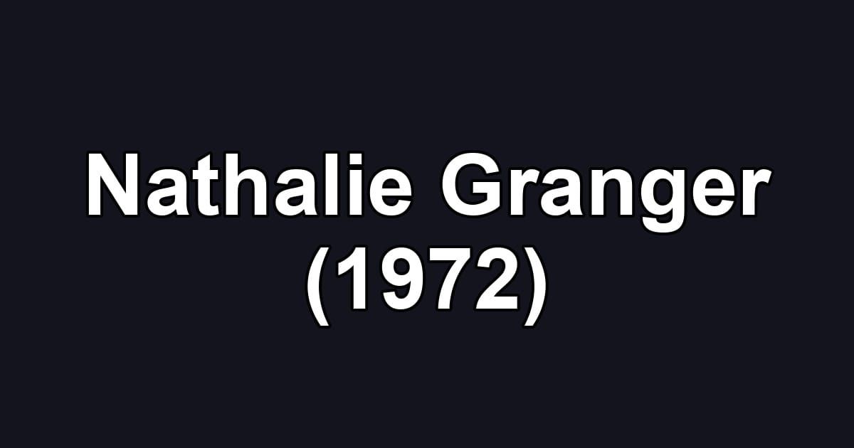 Nathalie Granger (1972)