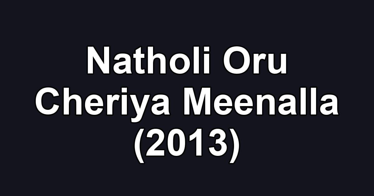 Natholi Oru Cheriya Meenalla (2013)