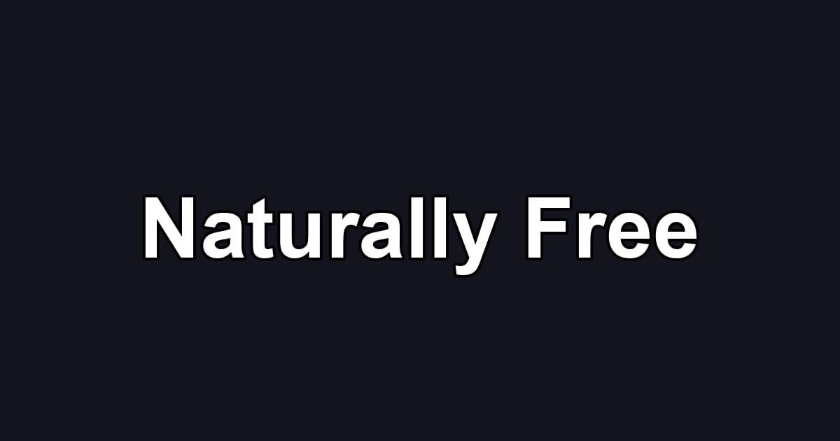 Naturally Free