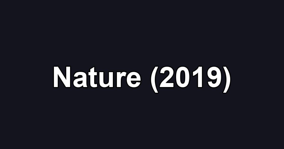 Nature (2019)
