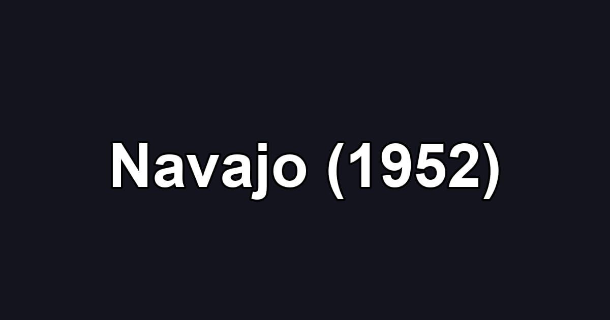 Navajo (1952)
