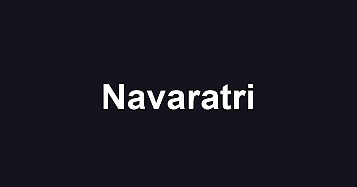 Navaratri