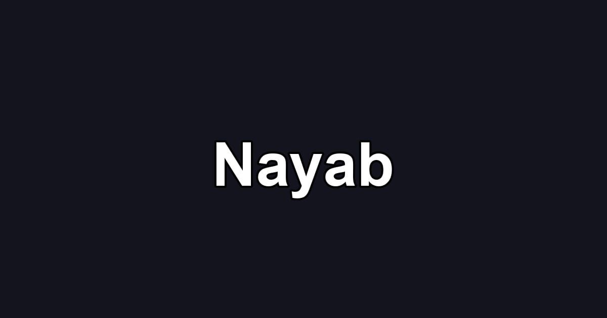 Nayab