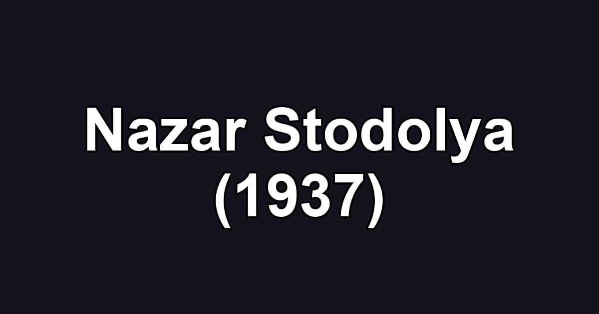 Nazar Stodolya (1937)
