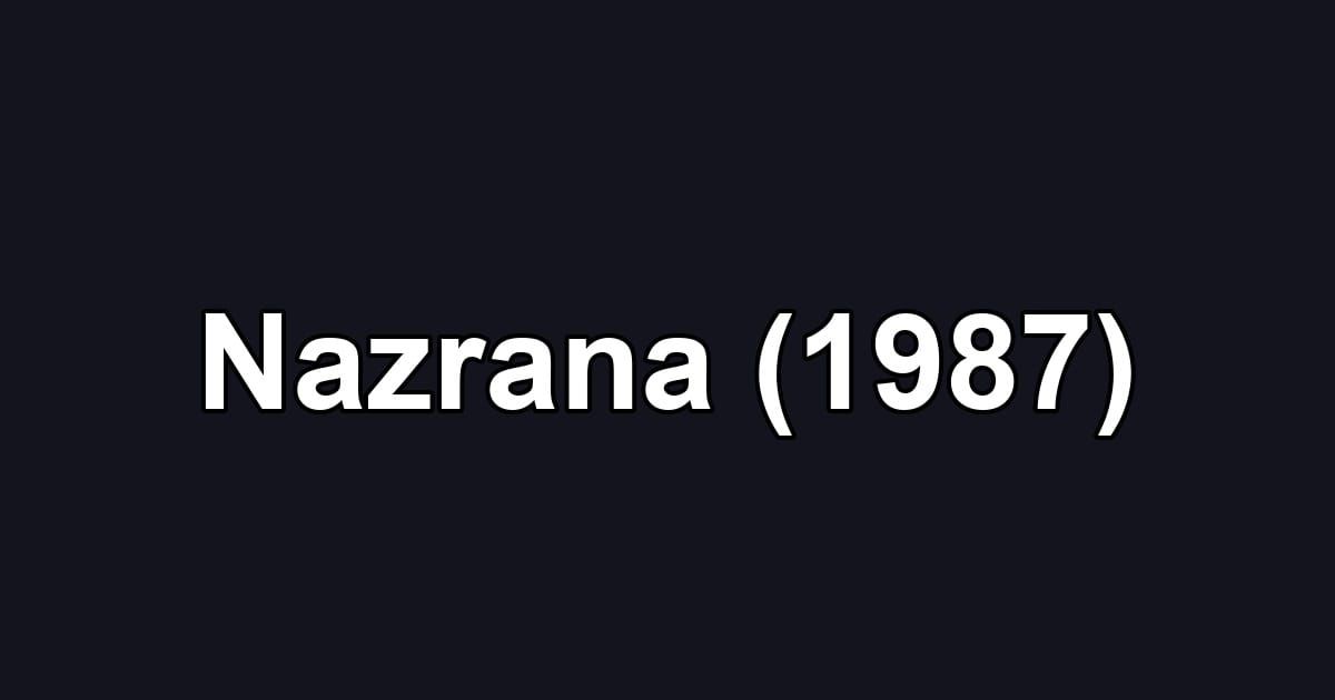 Nazrana (1987)