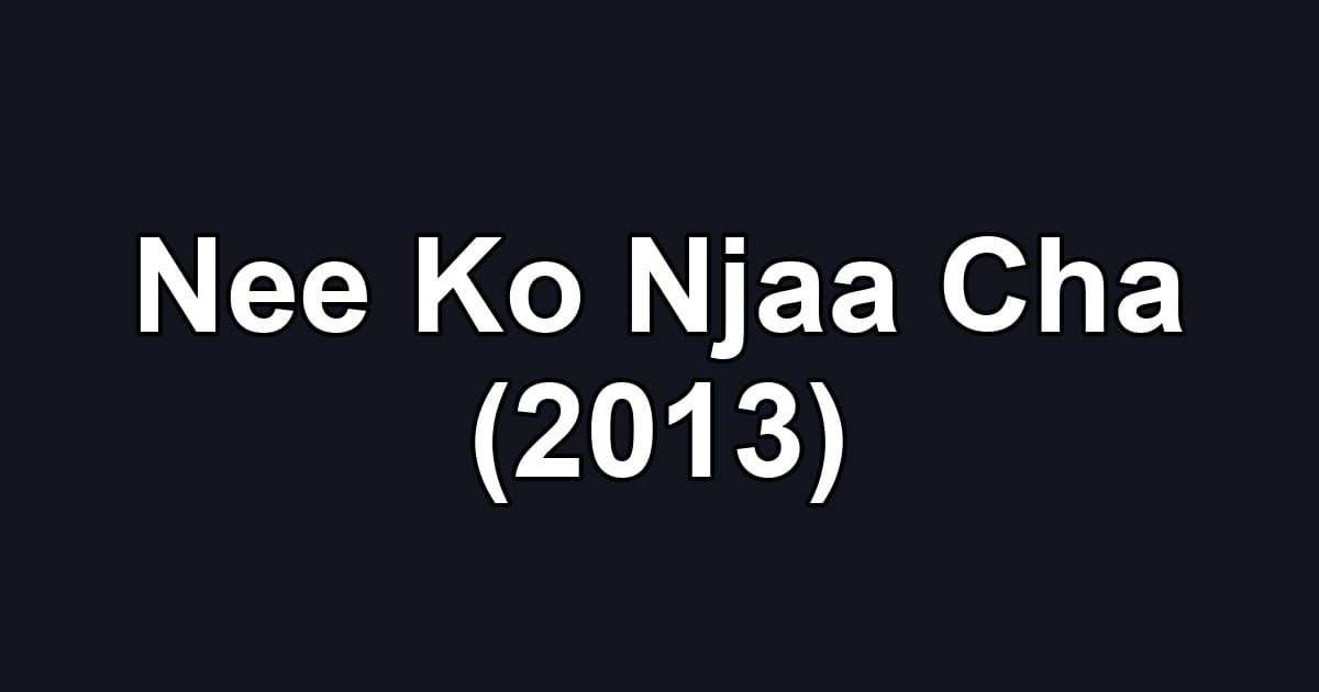 Nee Ko Njaa Cha (2013)