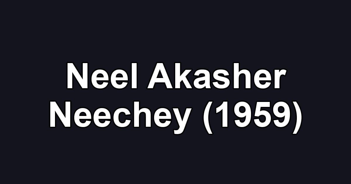 Neel Akasher Neechey (1959)