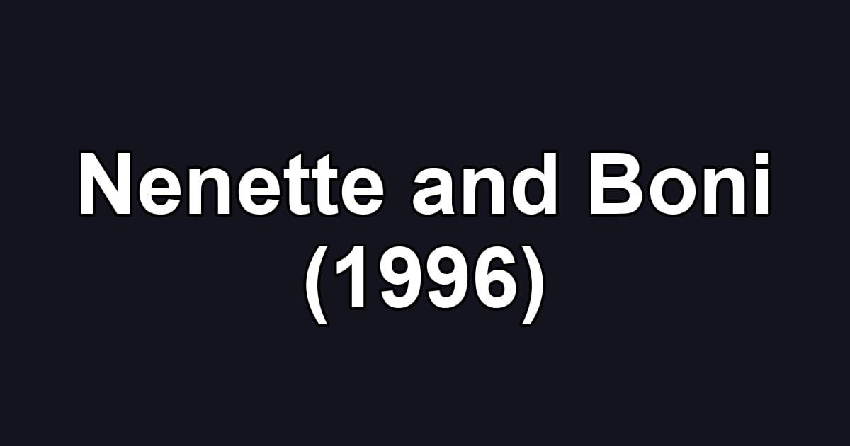 Nenette and Boni (1996)
