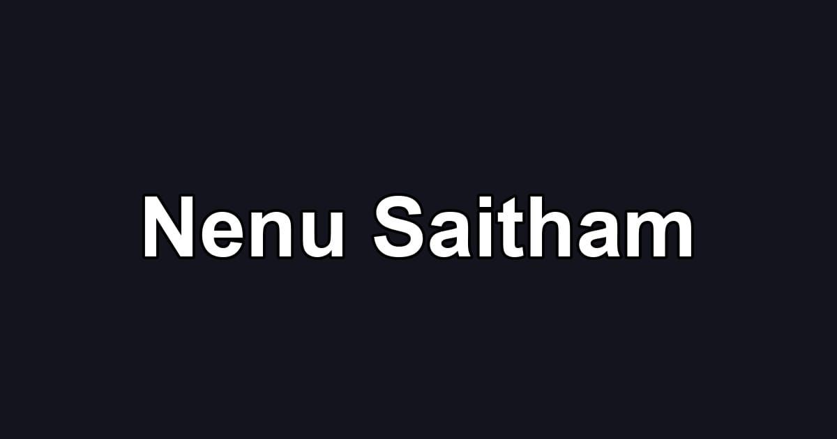 Nenu Saitham