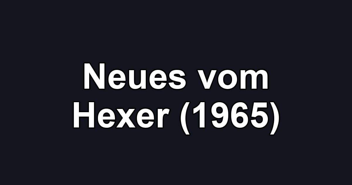 Neues vom Hexer (1965)