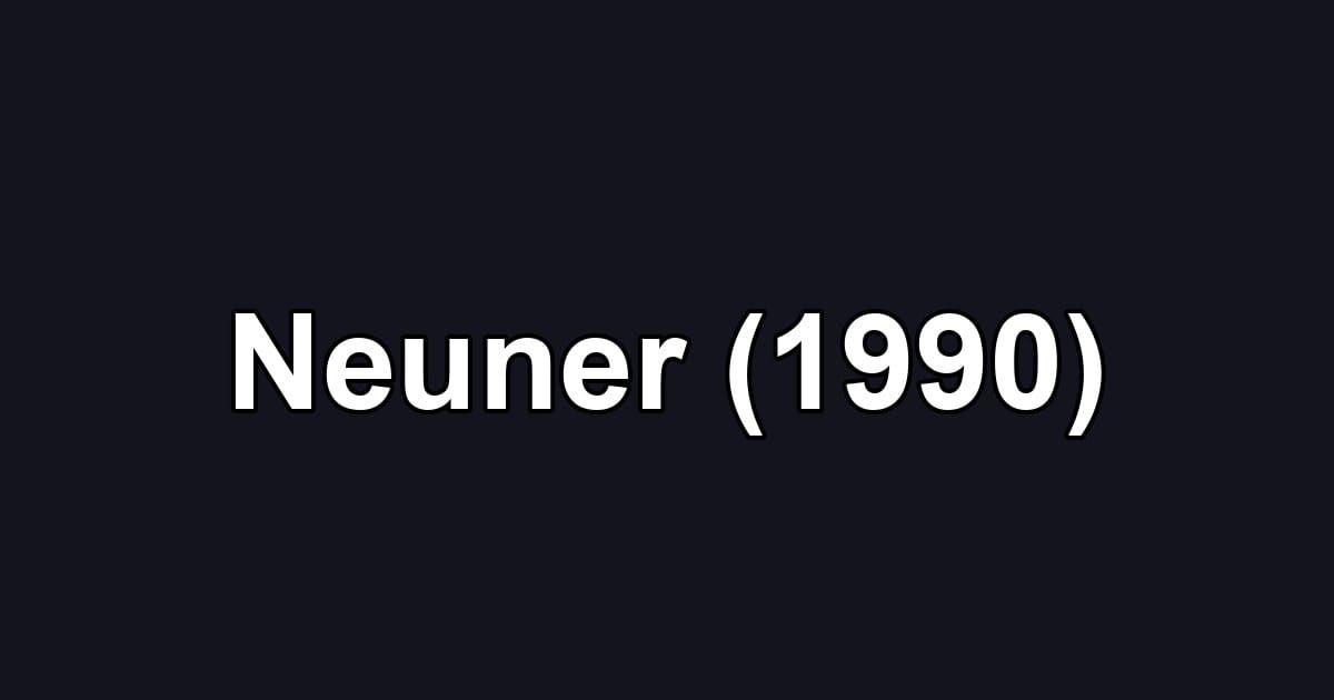 Neuner (1990)
