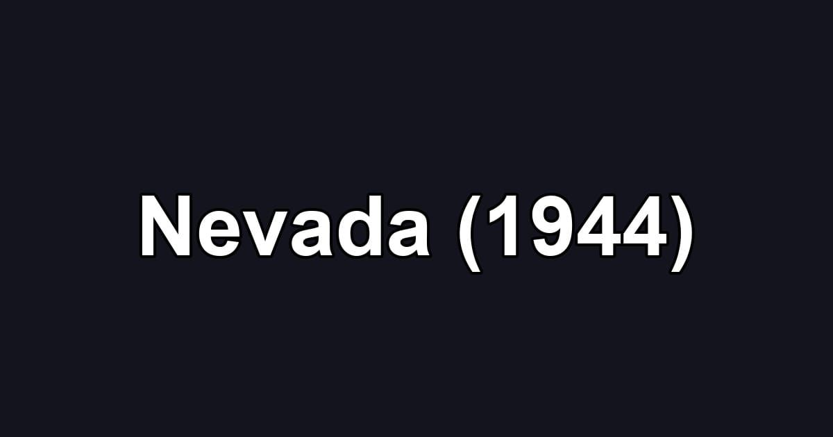 Nevada (1944)