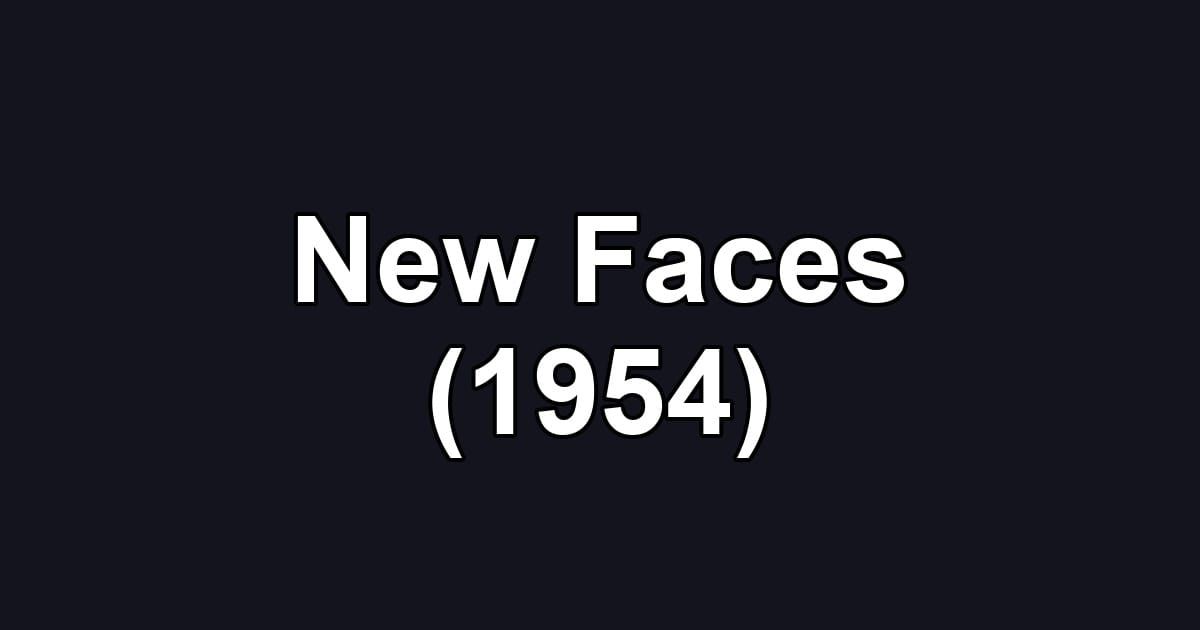 New Faces (1954)