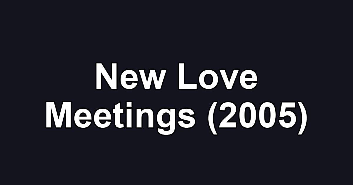 New Love Meetings (2005)