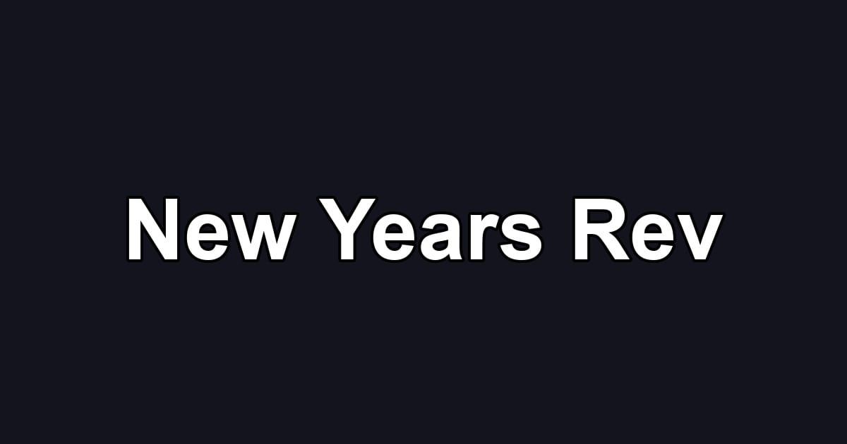 New Years Rev
