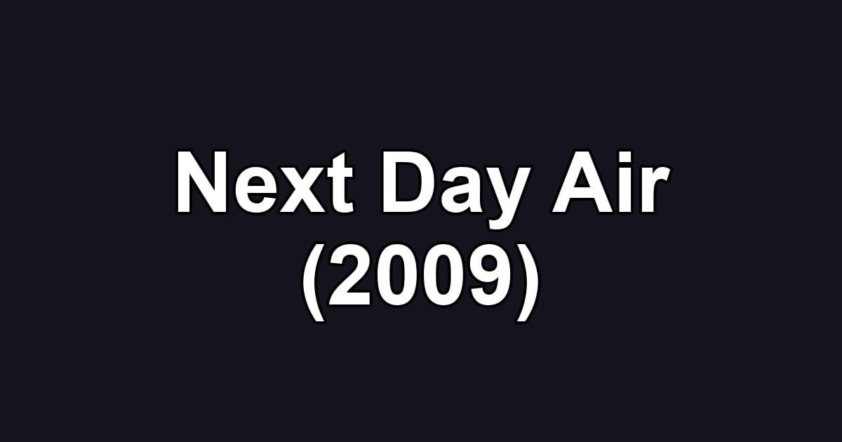Next Day Air (2009)