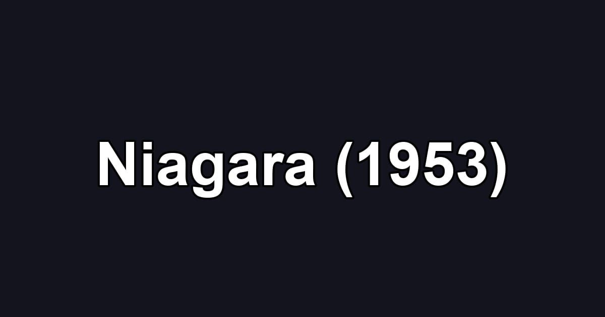 Niagara (1953)