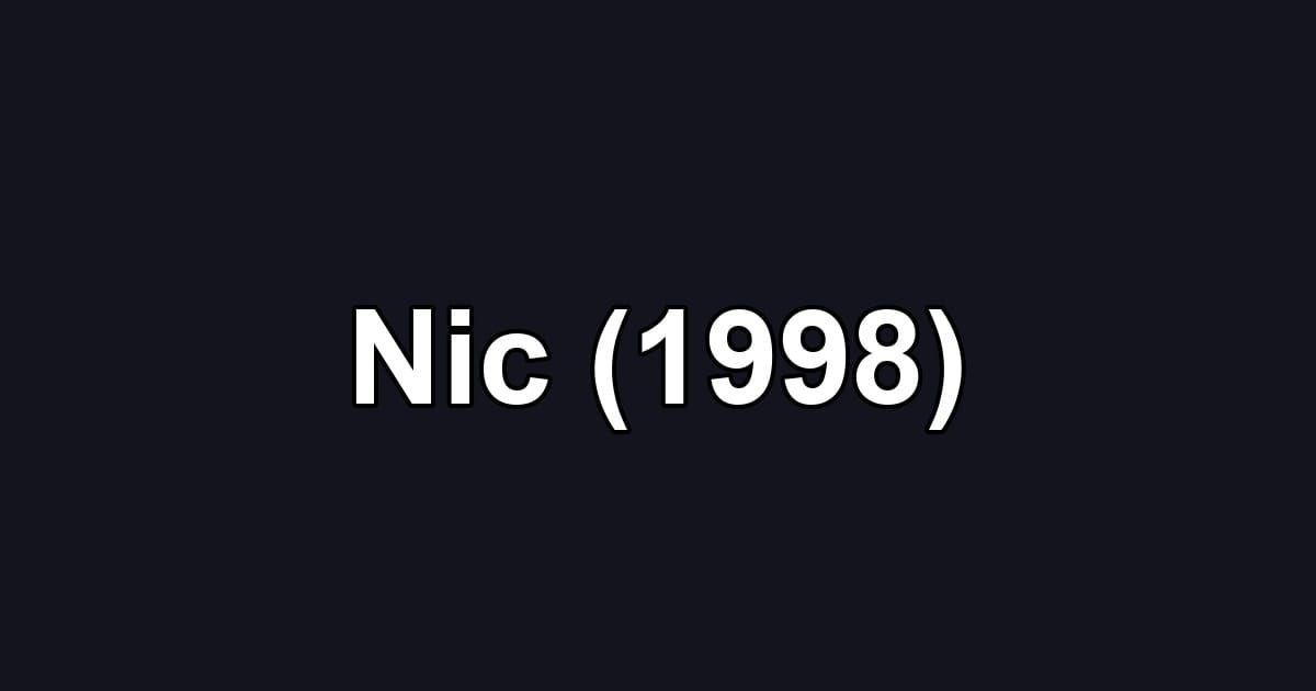 Nic (1998)