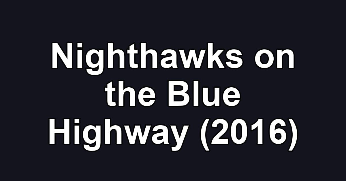 Nighthawks on the Blue Highway (2016)