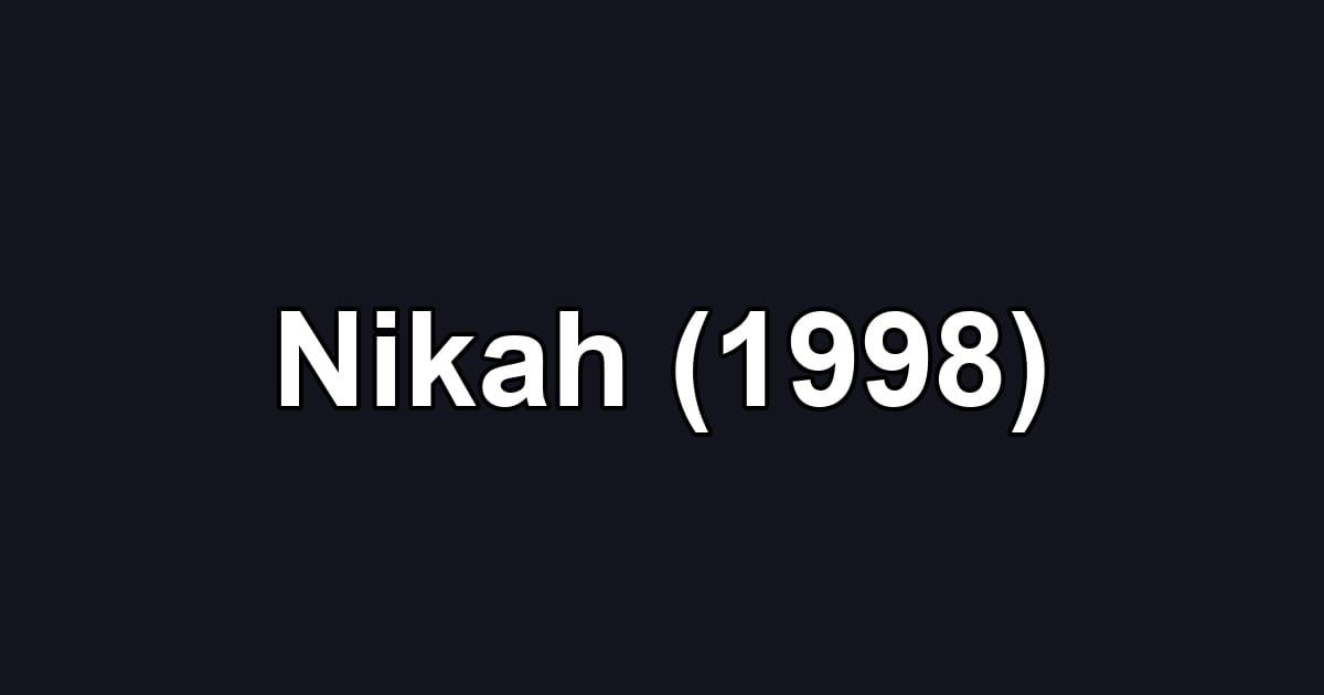 Nikah (1998)