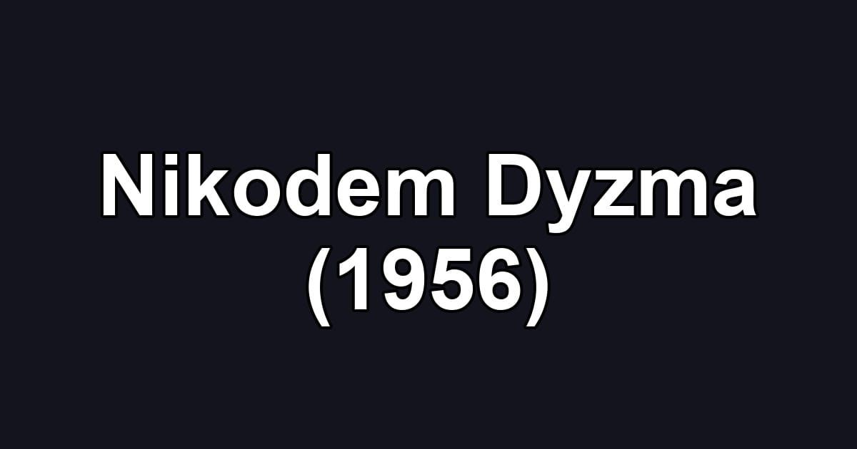 Nikodem Dyzma (1956)