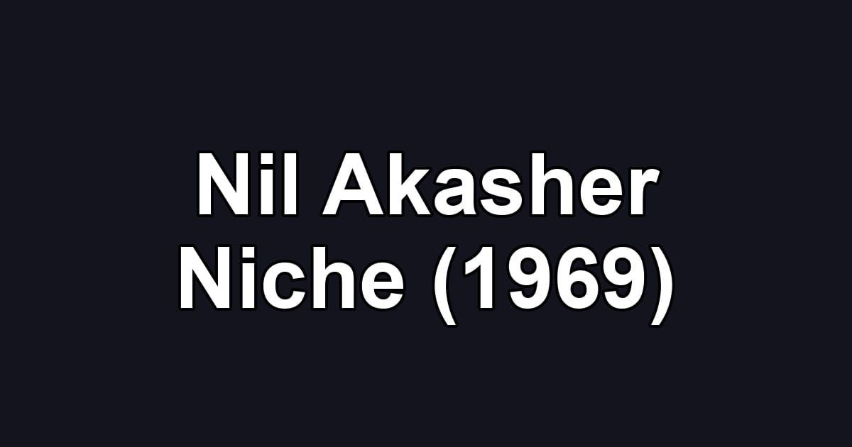 Nil Akasher Niche (1969)