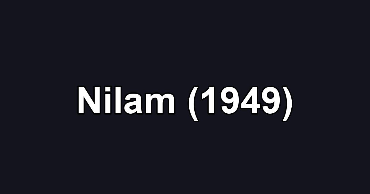 Nilam (1949)