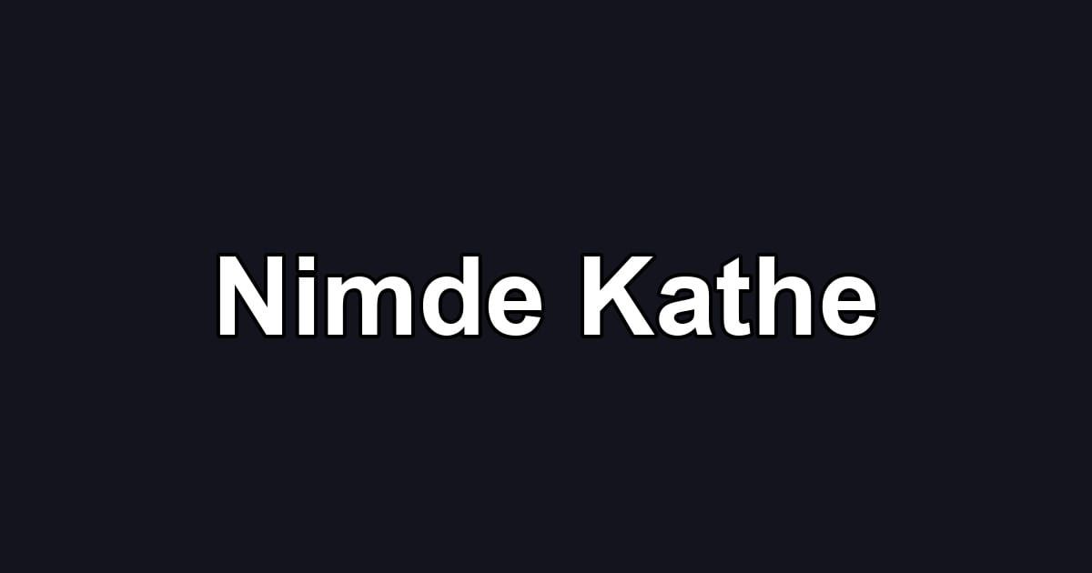 Nimde Kathe