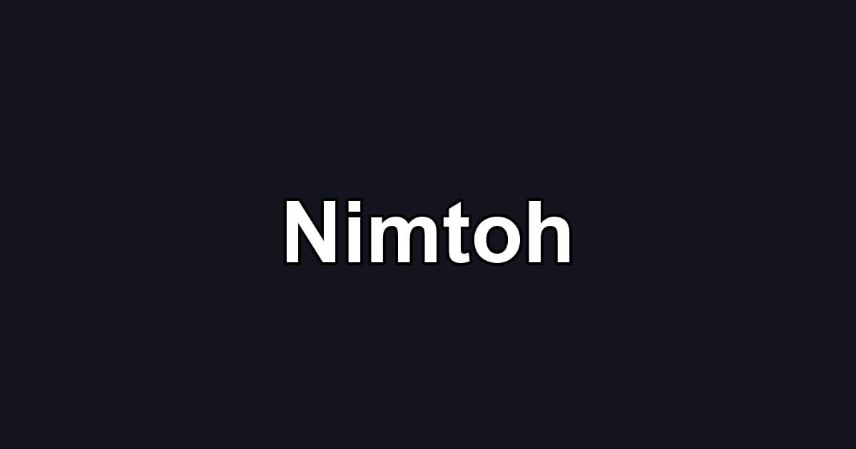 Nimtoh