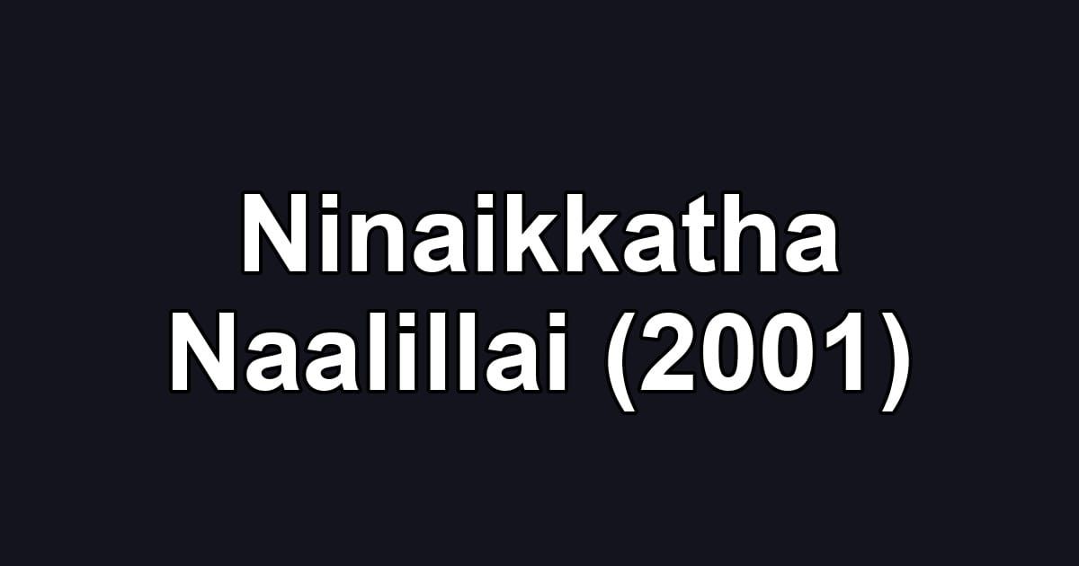 Ninaikkatha Naalillai (2001)