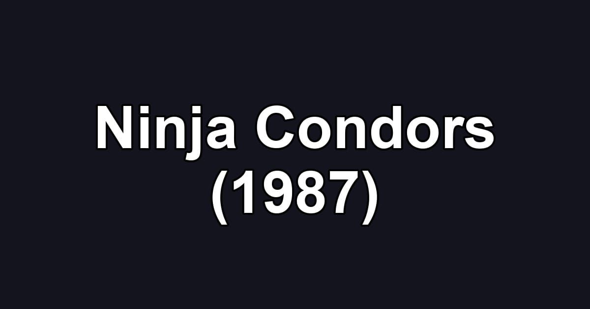 Ninja Condors (1987)