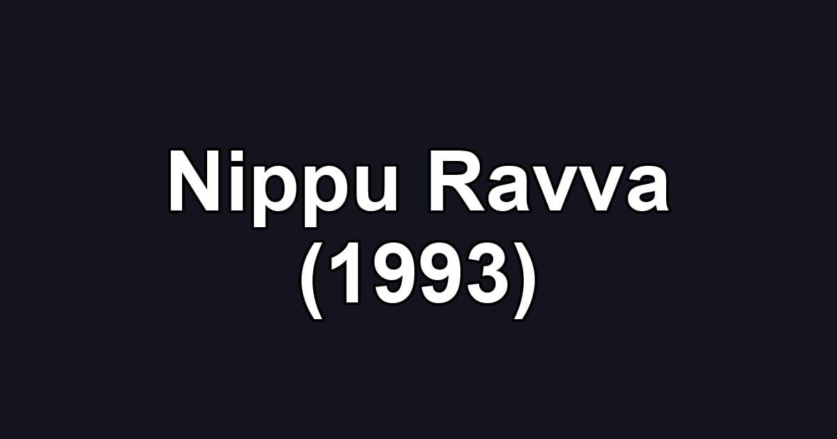 Nippu Ravva (1993)