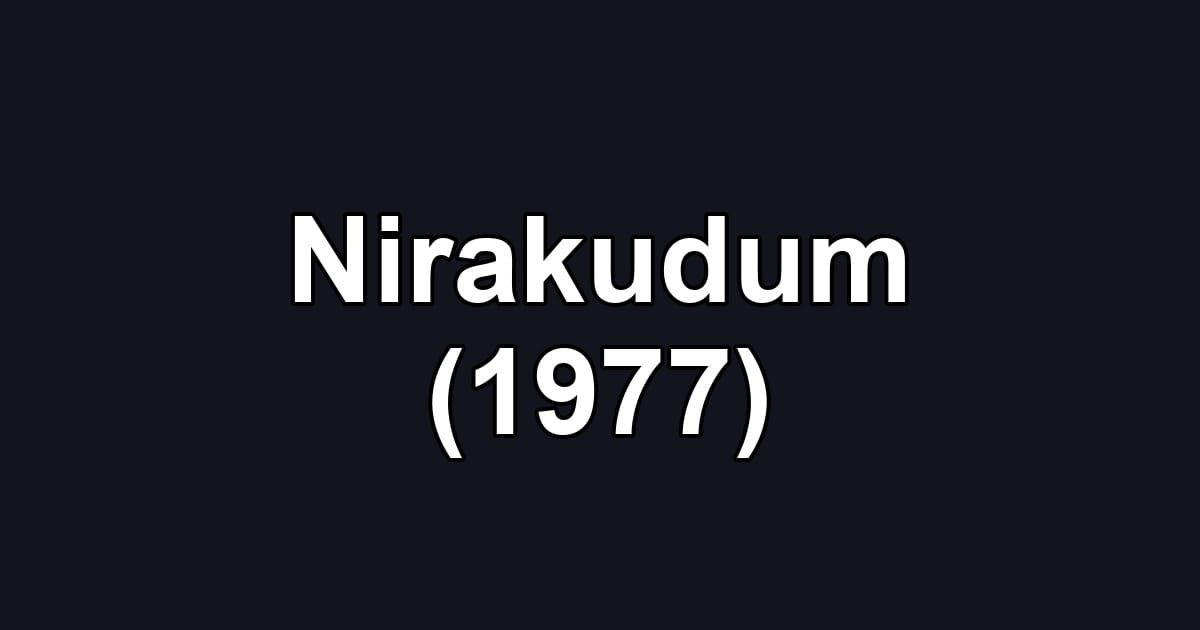 Nirakudum (1977)