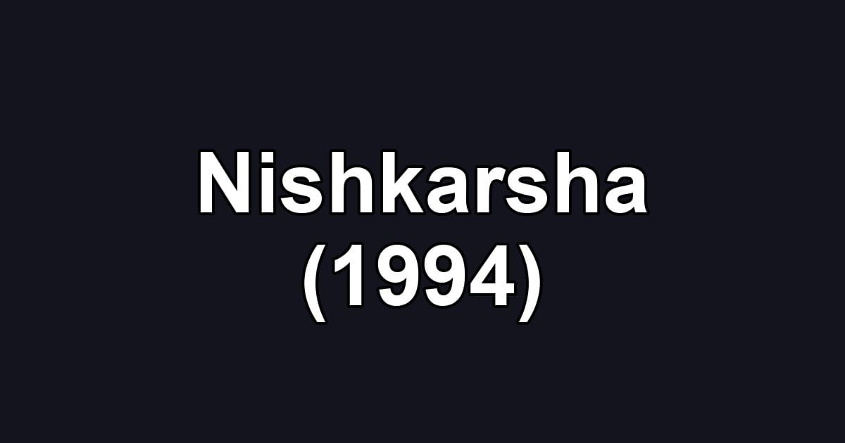 Nishkarsha (1994)