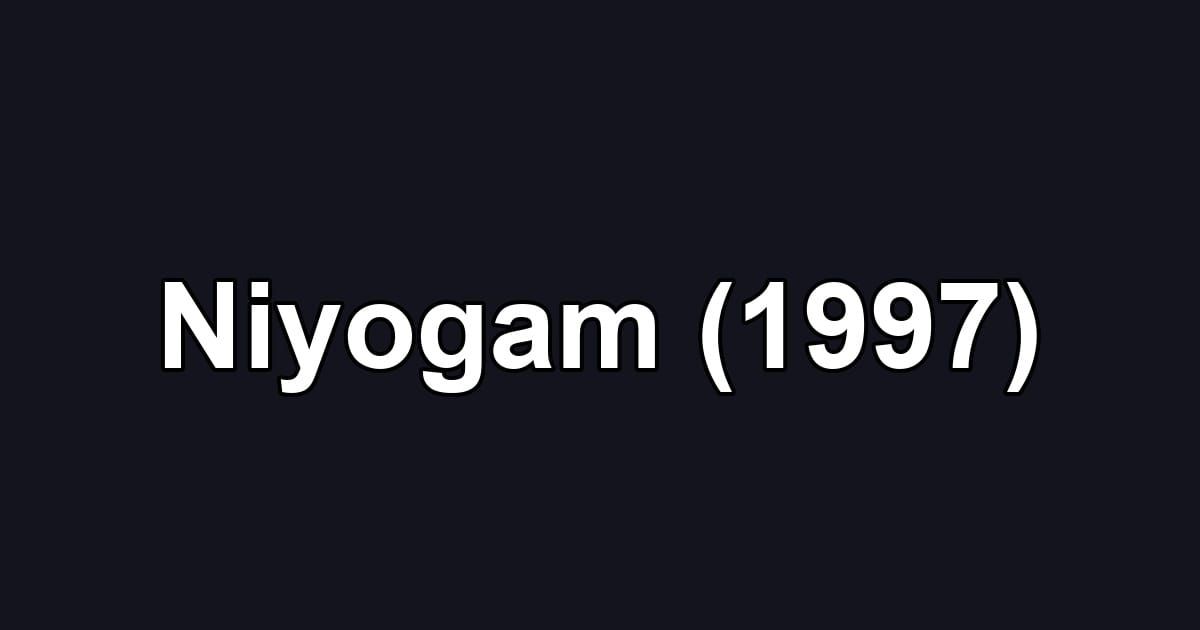 Niyogam (1997)