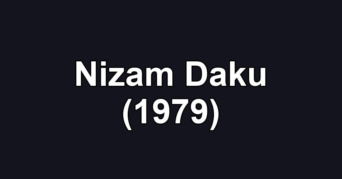 Nizam Daku (1979)