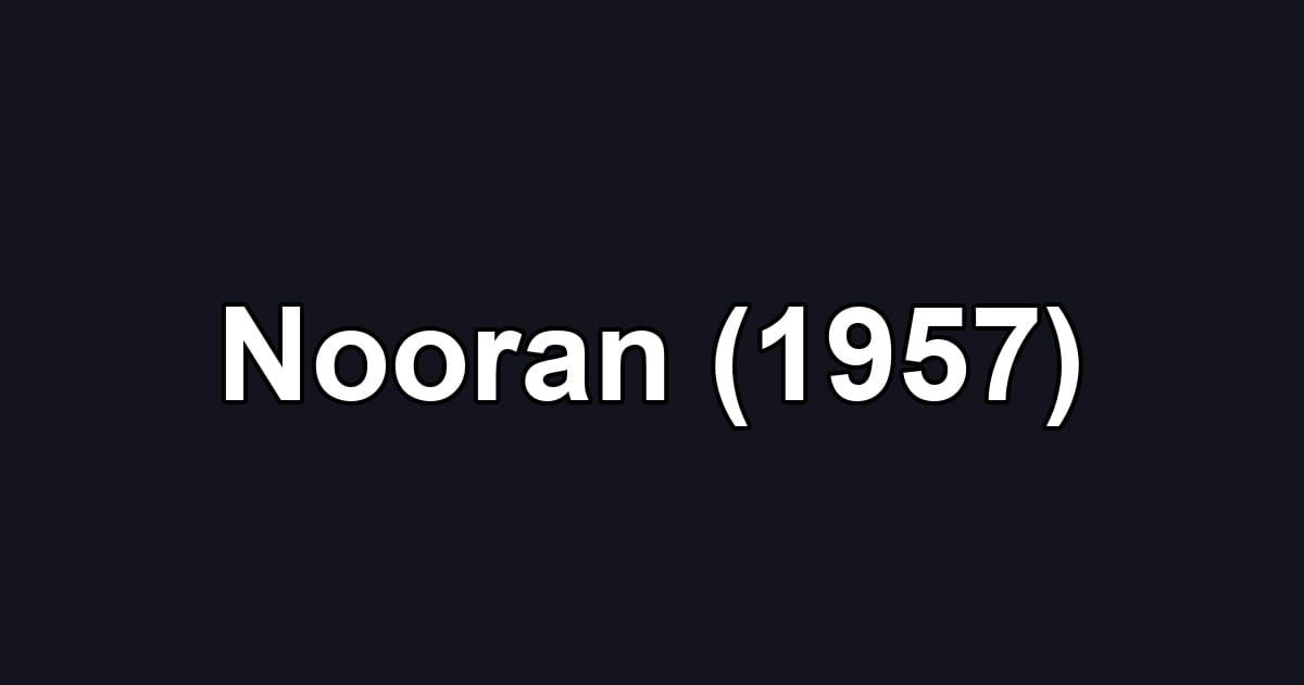 Nooran (1957)